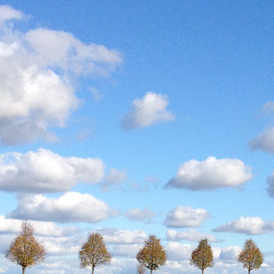 Briefmarke | Der Himmel über Groß Leppin